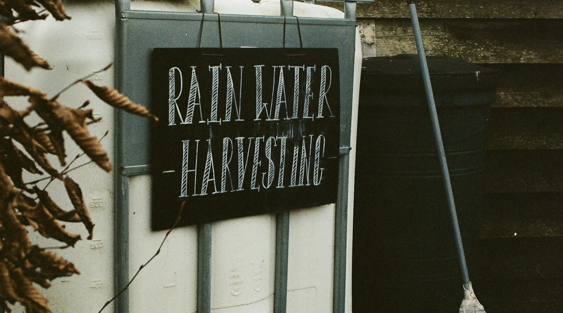 rainwater harvesting